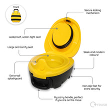 Load image into Gallery viewer, MY CARRY POTTY | BUMBLEBEE
