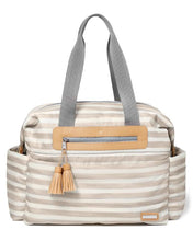 Load image into Gallery viewer, Riverside Ultra Diaper Satchel - Oyster Stripe