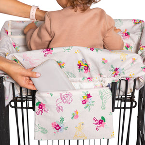 JL CHILDRESS | DISNEY BABY PRINCESS | SHOPPING TROLLEY AND HIGH CHAIR COVER