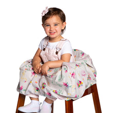 Load image into Gallery viewer, JL CHILDRESS | DISNEY BABY PRINCESS | SHOPPING TROLLEY AND HIGH CHAIR COVER