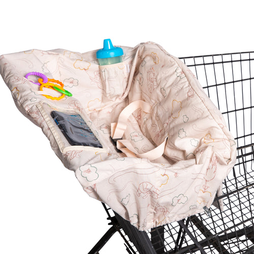 JL CHILDRESS | DISNEY BABY WINNIE THE POOH | SHOPPING TROLLEY AND HIGH CHAIR COVER