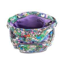 Load image into Gallery viewer, JU-JU-BE BE SPORTY CONVERTIBLE BACKPACK - TOKIDOKI CAMP TOKI