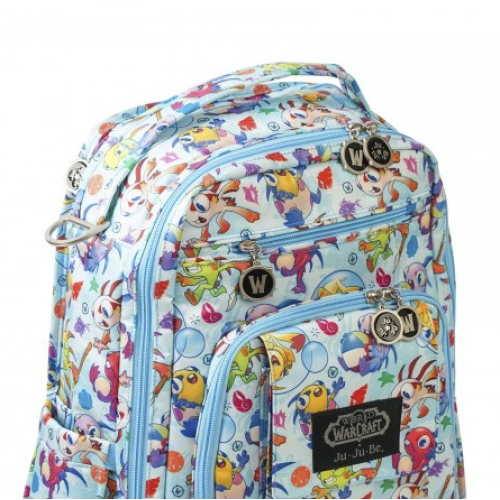 JU-JU-BE | BE RIGHT BACK | BACKPACK NAPPY BAG | MARCH OF THE MURLOCS