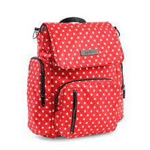 Load image into Gallery viewer, JU-JU-BE | BE SPORTY CONVERTIBLE BACKPACK | BLACK RUBY