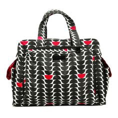JU-JU-BE | BE PREPARED LARGE NAPPY BAG | BLACK WIDOW
