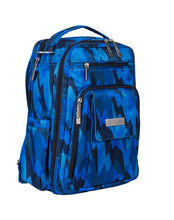 Load image into Gallery viewer, JU-JU-BE BE RIGHT BACK BACKPACK NAPPY BAG - BLUE STEEL