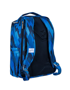 JU-JU-BE BE RIGHT BACK BACKPACK NAPPY BAG - BLUE STEEL