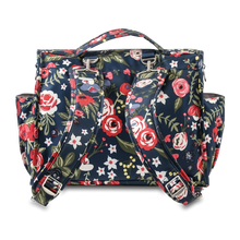 Load image into Gallery viewer, JU-JU-BE CLASSIC CONVERTIBLE BACKPACK - MIDNIGHT POSY