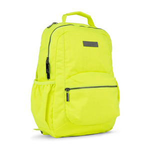 JU-JU-BE | BE PACKED BACKPACK | CHROMATICS FLOURO HIGHLIGHTER YELLOW