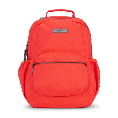 JU-JU-BE | BE PACKED BACKPACK | CHROMATICS FLOURO NEON CORAL