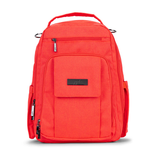 JUJUBE | BE RIGHT BACK BACKPACK NAPPY BAG | CHROMATICS FLOURO NEON CORAL