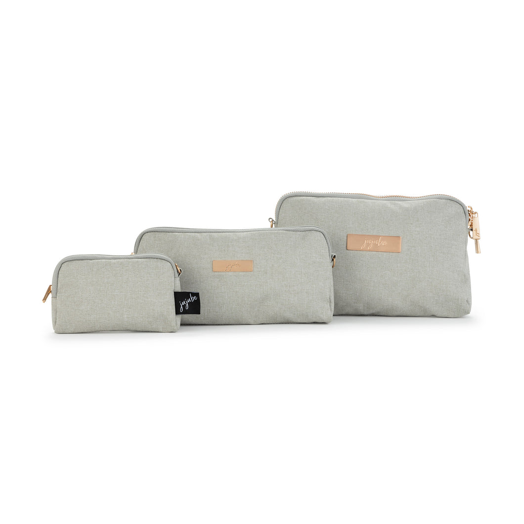 JU-JU-BE | BE SET 3 BAGS | CHROMATICS 3.0 PEBBLE