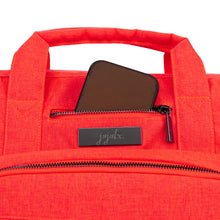 Load image into Gallery viewer, JUJUBE | DR BFF CONVERTIBLE BACKPACK | CHROMATICS FLOURO NEON CORAL