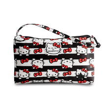 Load image into Gallery viewer, JU-JU-BE BE QUICK CLUTCH - HELLO KITTY DOTS AND STRIPES