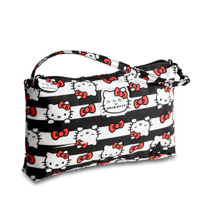 JU-JU-BE BE QUICK CLUTCH - HELLO KITTY DOTS AND STRIPES