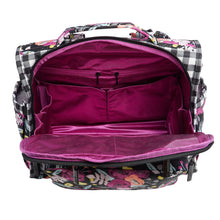 Load image into Gallery viewer, JUJUBE | BFF CONVERTIBLE BACKPACK | GINGHAM BLOOM