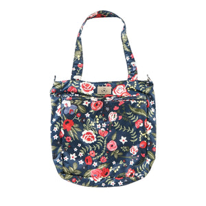 JU-JU-BE BE LIGHT TOTE - MIDNIGHT POSY
